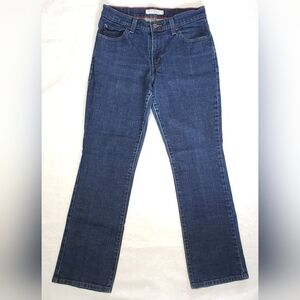 Levi's Dark Wash Blue Denim Relaxed Boot Cut 550 Jeans Women's Size 8 M